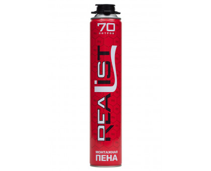Пена монтажная REALIST PRO Red 70